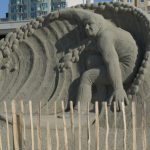 Mélineige Beauregard arrasa en el clásico de escultura en arena de Hampton Beach 2025